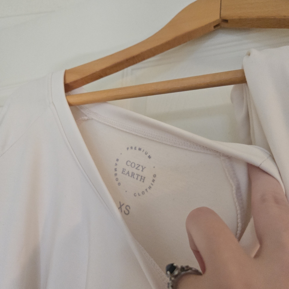 Cozy Earth White Bamboo Jogger Set